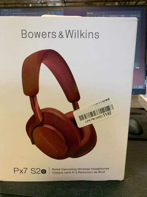 Photo 1 of Bowers & Wilkins Px7 S2e Over-Ear Headphones, Ruby Red