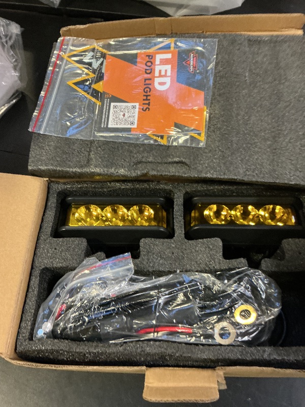 Photo 1 of Auxbeam 5" Amber LED Pods Side Shooter Lights