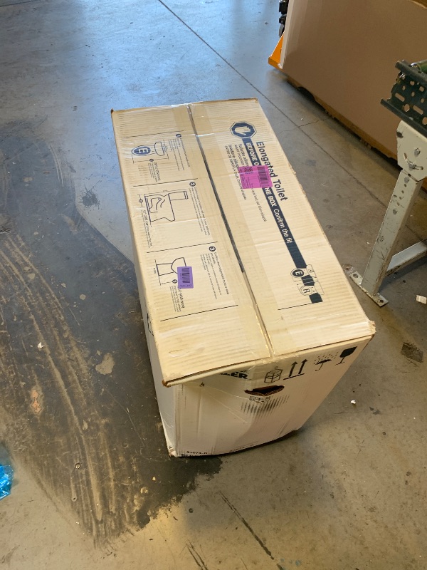 Photo 1 of Kohler Gleam 1.28 GPF Elongated Toilet