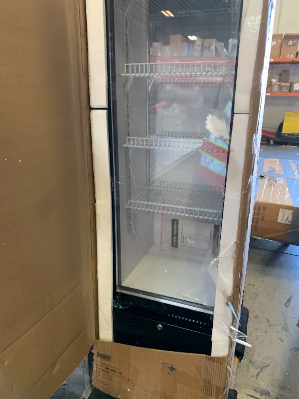Photo 1 of KoolMore 7 Cu. Ft. Slim Commercial Display Refrigerator - Black