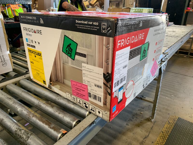 Photo 1 of Frigidaire 8,000 BTU Smart Inverter Window Air Conditioner with Wi-Fi and Energy Star Certification, Cools Up to 350 Sq. Ft., Ultra Quiet Operation, White