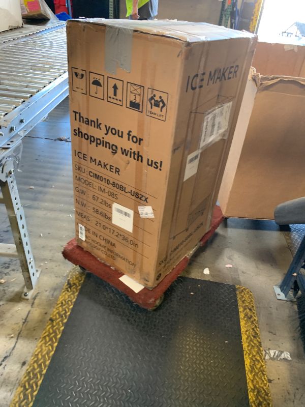 Photo 1 of ICEVIVAL Commercial Ice Maker - 80 Lb/Day, Under Counter