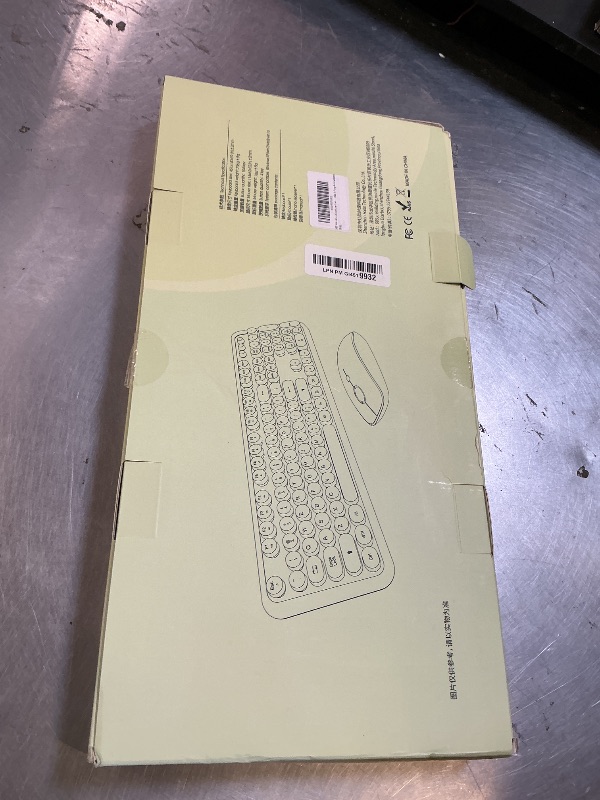 Photo 1 of FD Wireless Keyboard and Mouse Combo - Black Purple Gradient