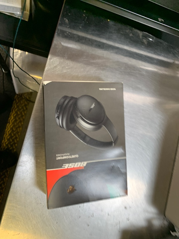 View 3 of Bose QuietComfort Headphones - Wireless Bluetooth Headphones, Active Over Ear Noise Cancelling and Mic, USB-C Charging, Deep Bass, Up to 24 Hours of Playtime, Black