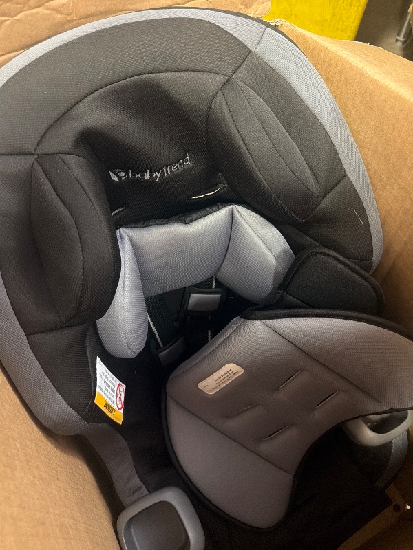 Photo 1 of Chicco OneFit LX ClearTex All-in-One Booster Car Seat, LeverLock | Ebony/Black, convertible car seat, rear-facing 5-40 lbs, toddler car seat 26.5-65 lbs, booster 40-100 lbs, GREENGUARD Gold