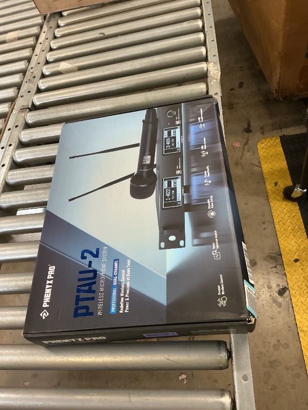 Photo 1 of Phenyx Pro Dual True Diversity Wireless Microphone System