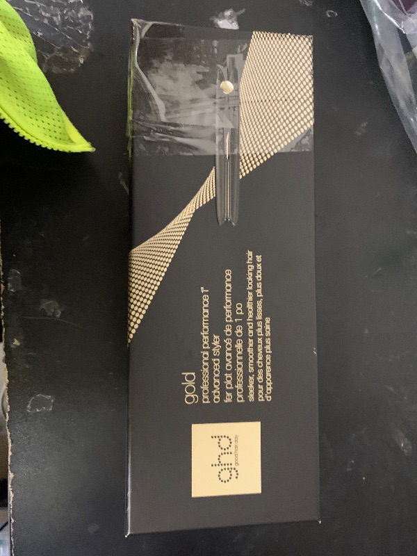 Photo 1 of ghd Gold Styler Flat Iron Hair Straightener, Black