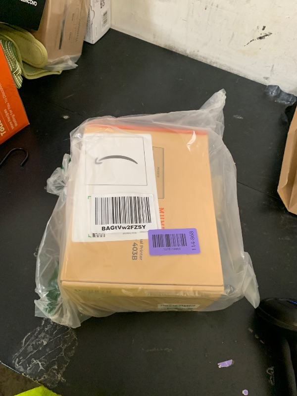 Photo 1 of MUNBYN Bluetooth Thermal Label Printer, Wireless 4x6 Shipping Label Printer
