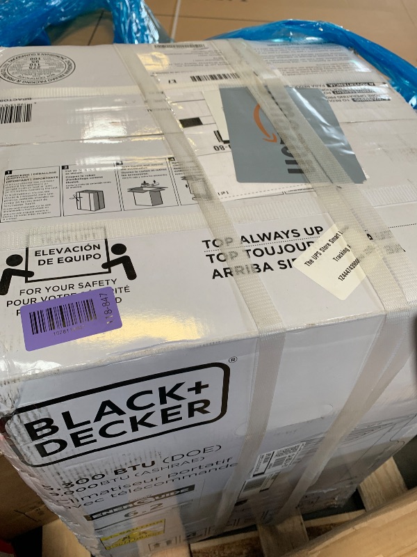 Photo 1 of BLACK+DECKER Portable Air Conditioner, 9,000 BTU, BPACT08WT, White