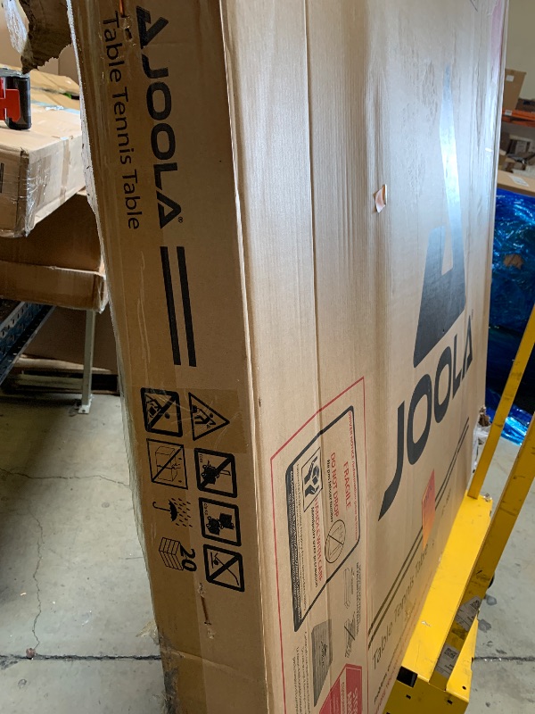 Photo 1 of JOOLA Rally TL Professional MDF Indoor Ping Pong Table w/Quick Clamp Table Tennis Net & Post Set - 10 Minute Easy Assembly - Corner Ball Holders - Tournament Quality - Includes Playback Mode