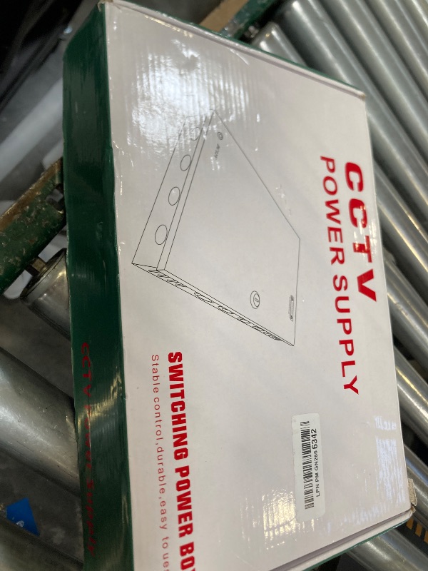 View 2 of Xenocam 18 Channel Port 12V DC 20 Amp Amper with Glass Tube Fuse Distributed Power Supply Box for CCTV DVR Security System and Camera or Cameras