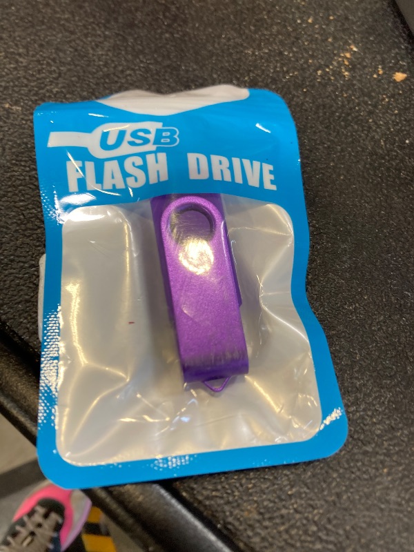 Photo 1 of SIMMAX 32GB Memory Stick USB 2.0 Flash Drives Swivel Thumb Drive Pen Drive (32GB Purple)