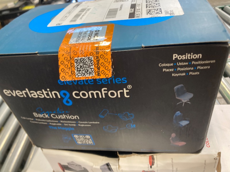 Photo 1 of Everlasting Comfort Lumbar Support Pillow for Office Chair - Memory Foam Back Cushion for Car Seat - Promotes Better Posture, Back Pain Relief - Ideal Gaming and Desk Chairs Work and Home Essentials