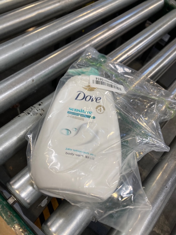 Photo 1 of Dove Body Wash with Pump Sensitive Skin For 24hr Lotion-Soft Skin Moisturizing Skin Cleanser Gentle Hypoallergenic Formula with No Sulfates No Parabens 30.6 oz