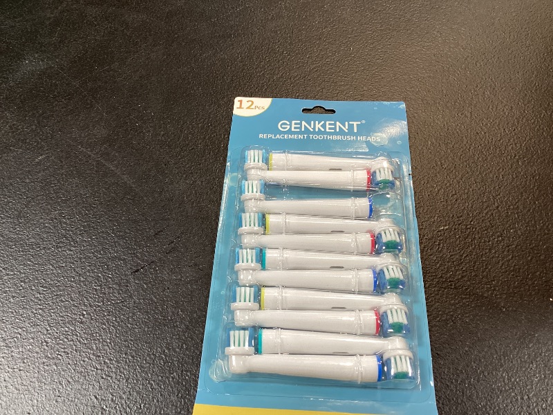 Photo 1 of Replacement Toothbrush Heads Compatible with Oral B Braun, 12 Pcs Professional Electric Toothbrush Brush Heads Compatible with Oral B Replacement Heads Refill 7000/Pro 1000/9600/500/3000