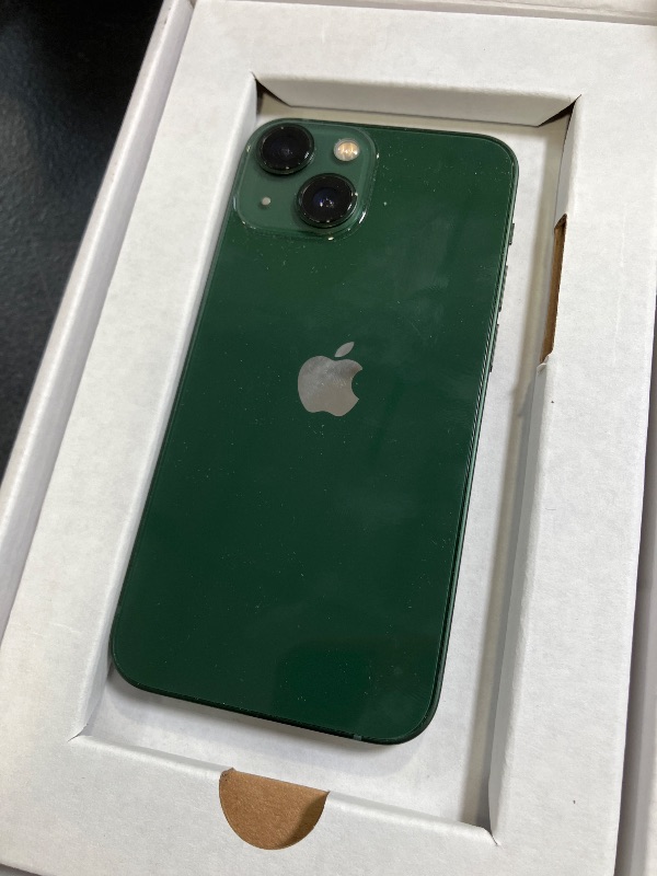 Photo 1 of Apple iPhone 13 Mini, 256GB, Green - Unlocked (Renewed Premium)