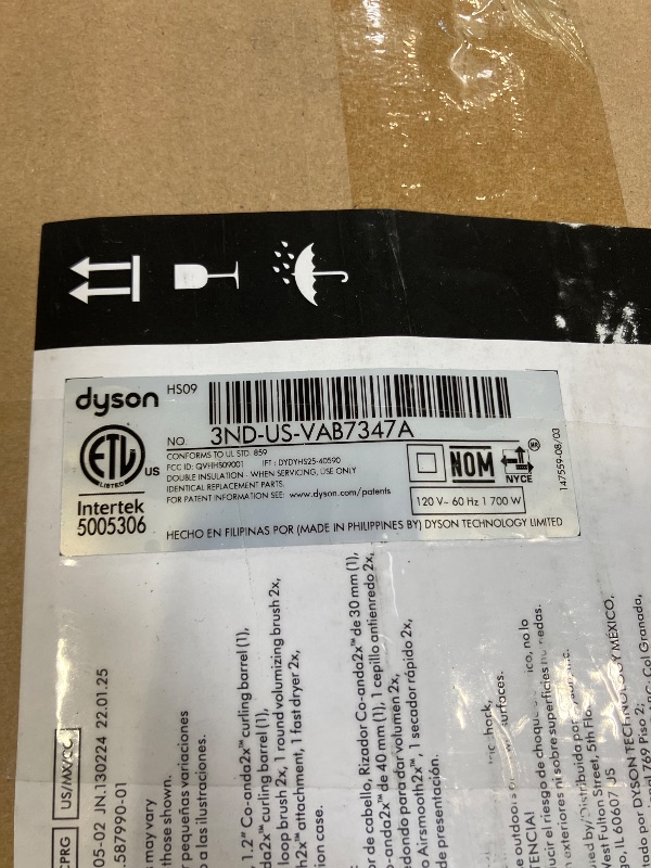 Photo 1 of Dyson Airwrap Co-anda2x Multi-Styler and Dryer Straight+Wavy in Ceramic Pink