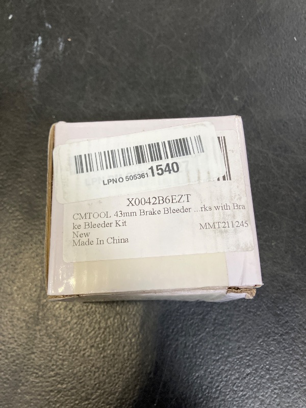 Photo 1 of CMTOOL 43mm Brake Bleeder Adapter Compatible with Toyota and Lexus, Aluminum 43mm Master Cylinder Adapter, Works with Brake Bleeder Kit