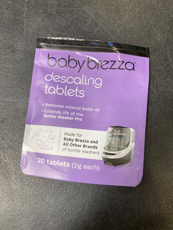 Photo 1 of Baby Brezza Descaling Tablets - Compatible with Bottle Washer Pro and All Brands of Baby Bottle Washer Appliances