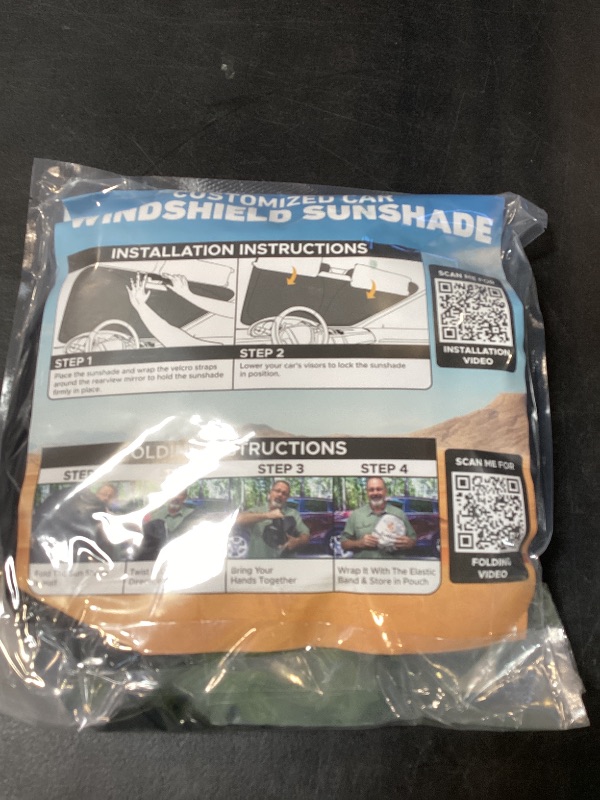 Photo 1 of EcoNour Windshield Sunshade Compatible for Toyota Camry 2025 2026, Hybrid, LE, SE, SE Nightshade, XLE, XSE, TRD, Sun Visor for Front Windshield Sun Shade Cover, UV Heat Protector, Car Accessories