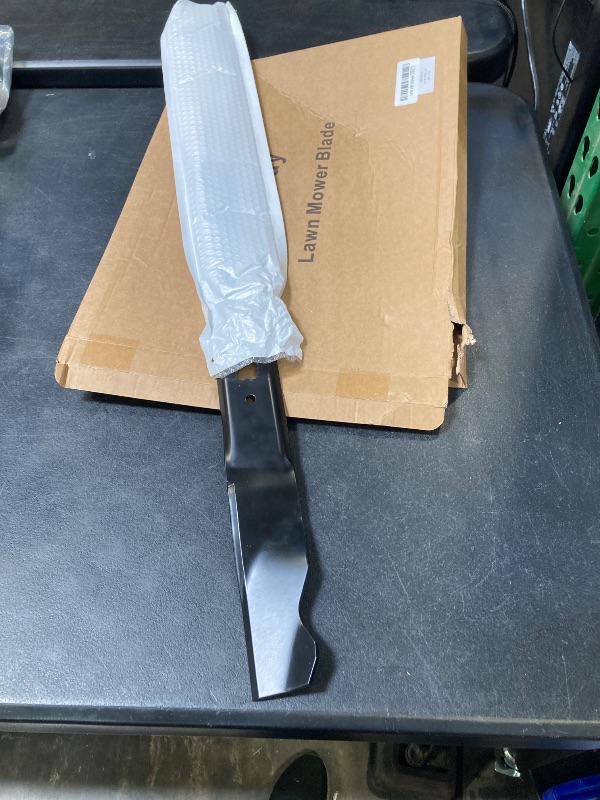 Photo 1 of Chway 21 inch Mulching Blades, Lawn Mower Blade Replace Number for Troy Bilt Cub Cade, Craftsman MTD 942-0741A 742-0741 742-0741A 942-0741, Center Hole Bow Tie Shape (1 Pcs)