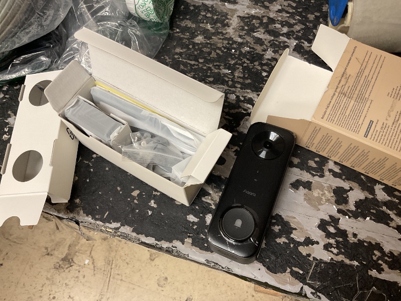 Photo 1 of Aqara Doorbell Camera G400 with Chime, Wired/PoE, HomeKit Secure Video, 2K HD Head-to-toe View, 2-Way Audio, 2.4/5GHz Wi-Fi 6, Supports Alexa/Google/SmartThings, Local Detection & 24/7 Recording, IP65