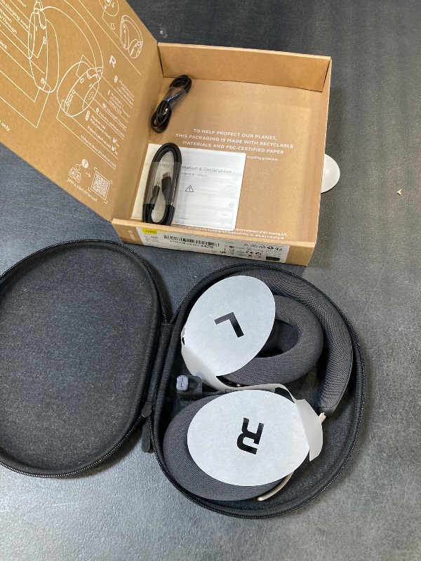 Photo 1 of Jabra Evolve3 85 Over-Ear Wireless Bluetooth Headset with Microphone for Work, AI Voice Call Technology, Adaptive Active Noise Cancellation, 25-Hour Battery, USB-C, Microsoft Teams Certified, Black