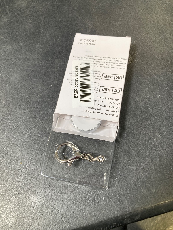 Photo 1 of 5W iWatch Charger for Apple Watch 11, Portable Wireless Charger with USB C & iPhone Power Port, Travel Keychain for Apple Watch Series 10/9/8/UItra/7/6/5/4/3/2/SE