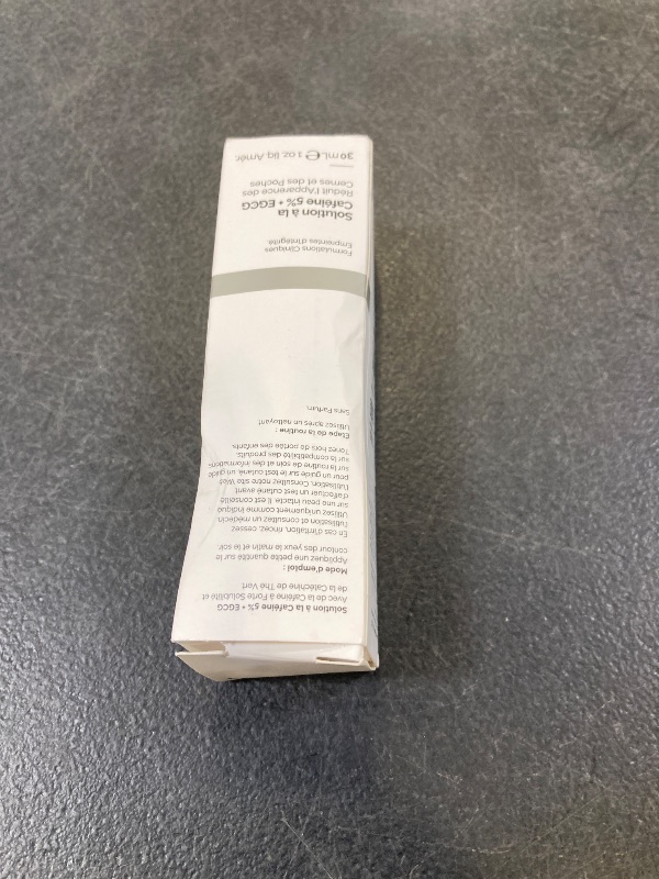 Photo 1 of The Ordinary Caffeine Solution 5% + EGCG, Depuffing Eye Serum for Dark Circles and Tired Eyes, 1 Fl Oz