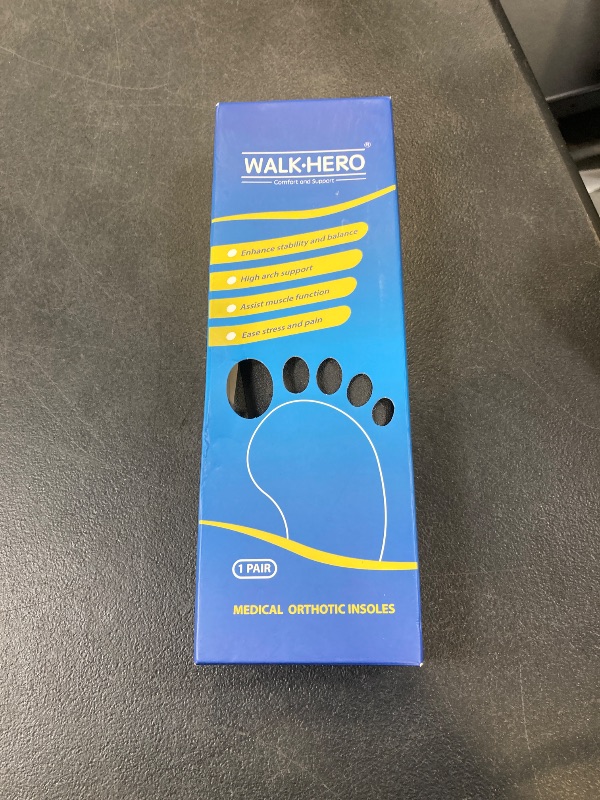 Photo 1 of Plantar Fasciitis Feet Insoles Arch Supports Orthotics Inserts Relieve Flat Feet, High Arch (Mens 6-6 1/2 | Womens 8-8 1/2)