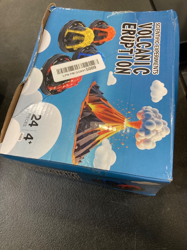 Photo 1 of rifamee 24Pcs Volcano Eruption Science Kit Party Favor Experiments Gifts for 4-6 8-12 Age Boys and Girls Valentine's Day Christmas (Volcano 2, One Size)