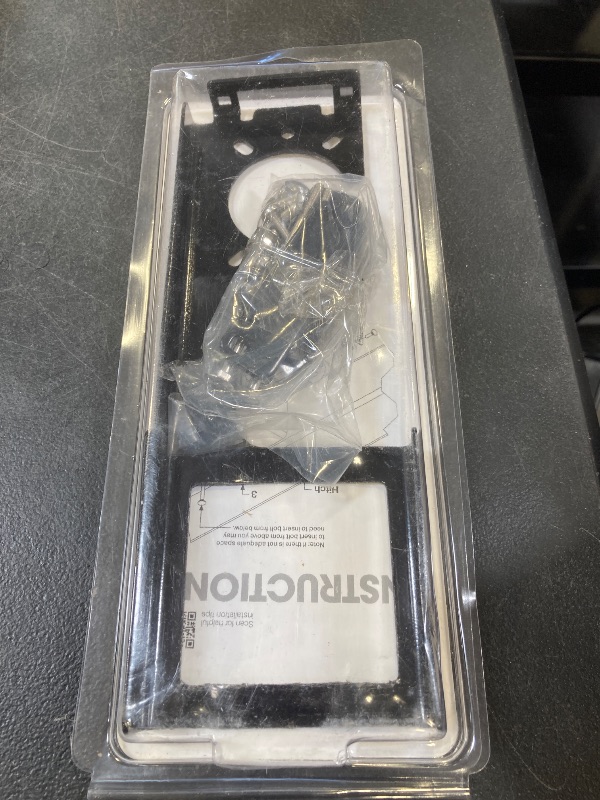 Photo 1 of CURT 58003 Easy-Mount Trailer Wiring Bracket for 2-1/2 Inch Receiver, Fits 4 or 5-Way Flat and 6 or 7-Way Round Connector Sockets, Includes Mounting Hardware
