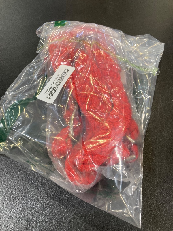 Photo 1 of Tough 1 Knotted Cord Roping Reins, Red ,1" X 8'
