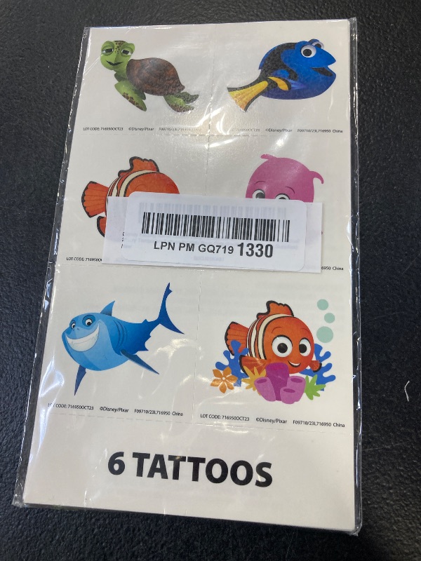 Photo 1 of Disney Kids tattoos Nemo