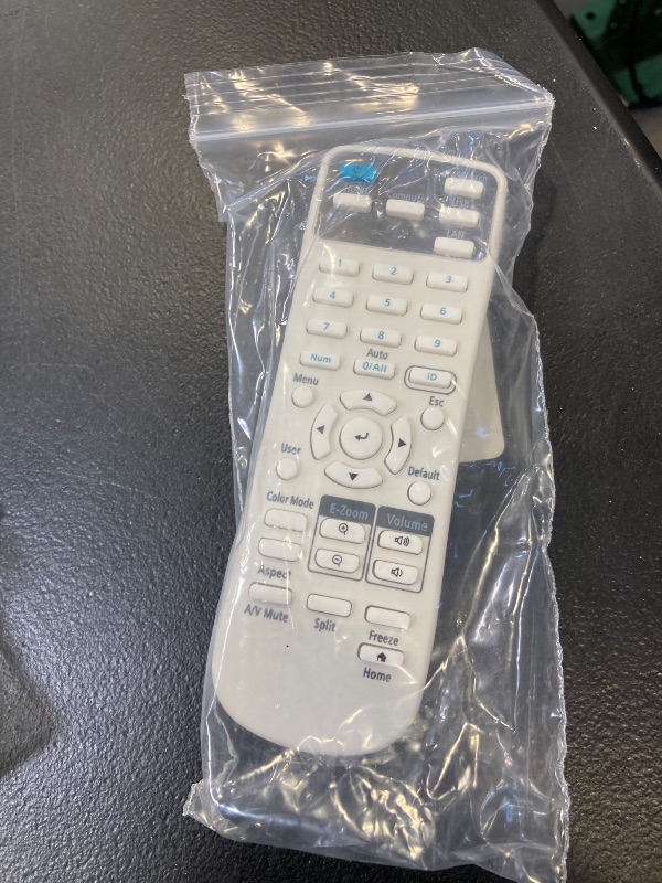 Photo 1 of 219863500 Replace Remote Control fit for Epson Projector PowerLite E20 119W X49 W49 118 982W 1288 EB-720 EB-L200X EB-L520U BrightLink 1480Fi 1485Fi EB-725Wi 735Fi 725Wi EX3280 Home Cinema 880 880X