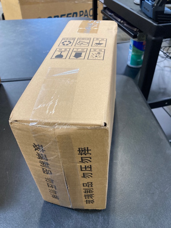 Photo 1 of Universal Double Bottle Wine Shipping Box with Protective Foam Wine Shipping Box for Glasses Corrugated Paper Shipping Boxes All-in-One Protective Wine Shipper Wine Boxes for Moving Wine Bottle