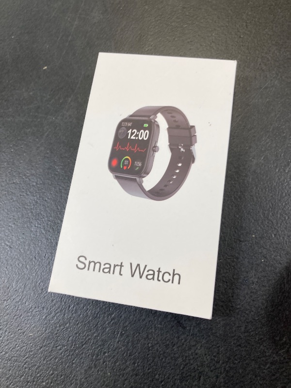 Photo 1 of Smart Watch for Men Women Compatible with iPhone Samsung Android Phone 1.69 inch Full Touch Screen IP68 Waterproof Bluetooh Fitness Tracker Heart Rate/Sleep Monitor (Gold)