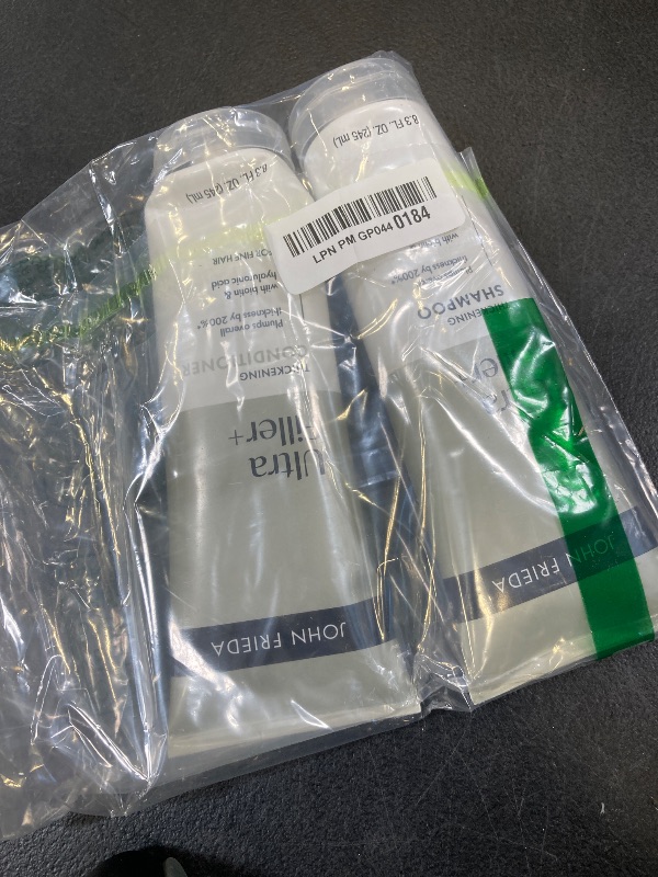 Photo 1 of John Frieda ULTRAfiller+ Thickening Shampoo and Conditioner Set, Hair Thickening Conditioner and Shampoo for Fine Hair, 8.3 Fl Oz, Pack of 2