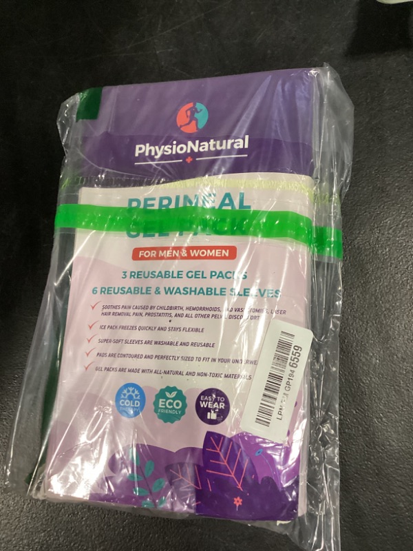 Photo 1 of Reusable Perineal Ice Packs with Washable Sleeves – for Hemorrhoids, Postpartum Vaginal Pain, and Groin Discomfort