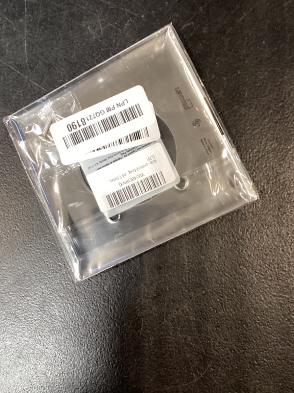 Photo 1 of Leviton2-Gang Wallplate, Standard Size, Magnetic Stainless Steel, C-Series, SL701