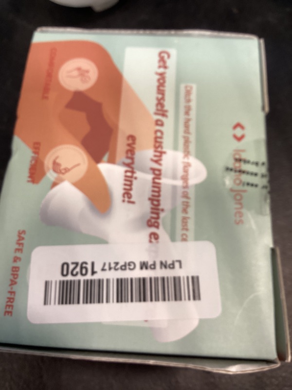 Photo 1 of Cushy Silicone Breast Pump Flanges, Breast Shields - 19mm (2 Pack) - Replacement Pump Parts - IBCLC Recommended - Ideal for Elastic Nipples - Fits Medela, Lansinoh - Spectra, Motif Needs Adapter