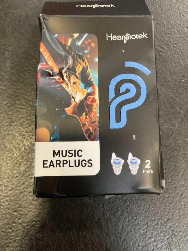 Photo 1 of Hearprotek Concert Ear Plugs, 2Pairs Reusable high Fidelity Musician Ear Plugs for Concerts Loud Music-Noise Reduction Ear Protection earplugs for Rave,Festival,Music,Tinnitus Relief