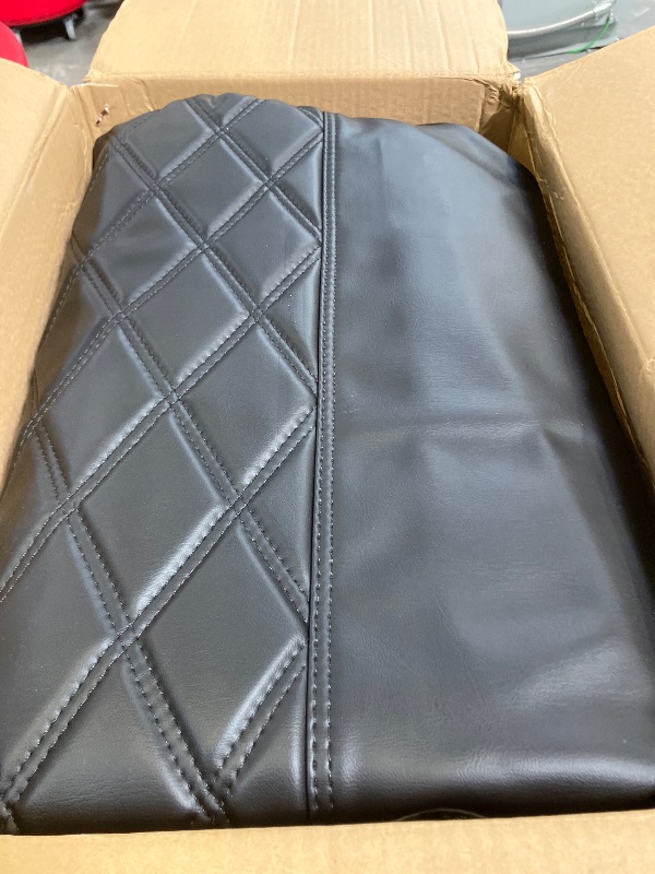 Photo 1 of NOKINS 4PCS Golf Cart Diamond Seat Covers Kit,Front and Rear Seat Covers for Club Car Precedent/EZGO TXT/Yamaha Original Regular Seat Cushion (Black&Black Stitching, Fit Yamaha Drive/Drive 2)