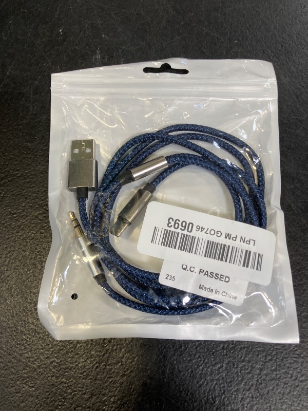 Photo 1 of USB C to 3.5mm Audio USB Charger Cable 1.2M(2in1)for Apple Headphone AUX Jack Adapter for iPhone16 15 Compatible for Samsung S25 Splitter for iPad Android Earphone Music Stereo Charging Car Accessorie