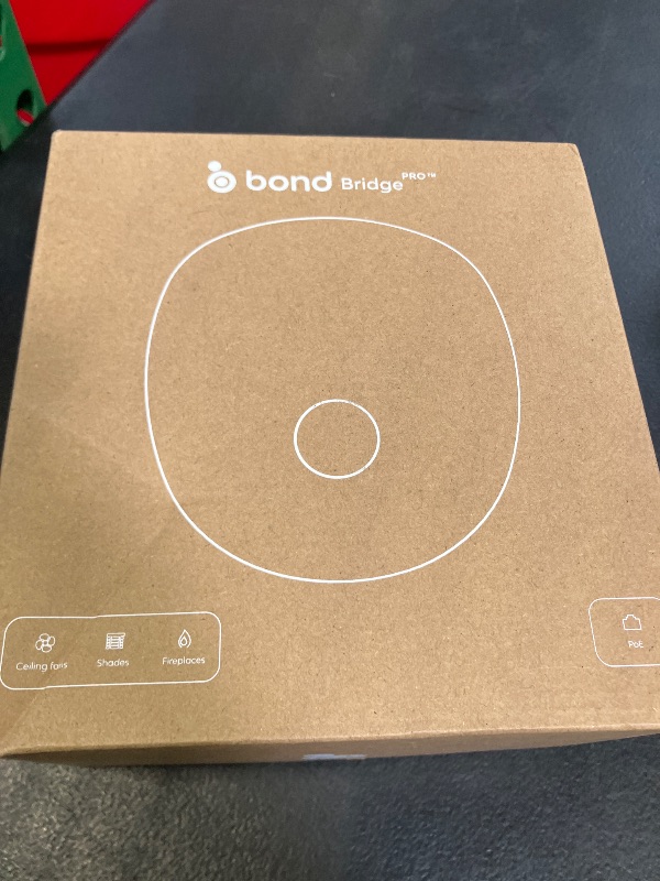 Photo 1 of BOND BRIDGE PRO | Add Wi-Fi to Motorized Shades | Ceiling Fans and Fireplaces| Ethernet port & PoE | Compatible with Alexa, Google Home and App