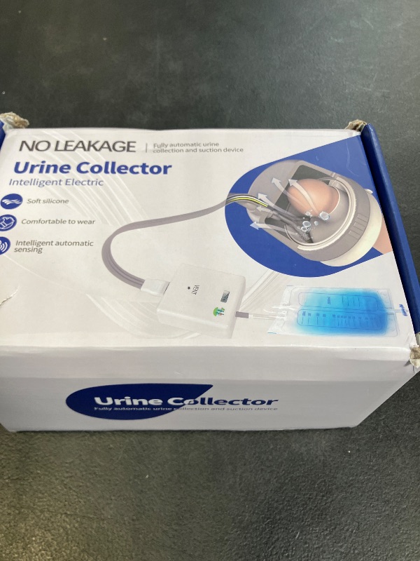 Photo 1 of Electric Male Urine Collector Portable Wearable Urinal Device with Silicone Cup USB Rechargeable Pump for Elderly and Outdoor Use