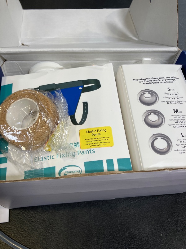 Photo 1 of Electric Male Urine Collector Portable Wearable Urinal Device with Silicone Cup USB Rechargeable Pump for Elderly and Outdoor Use