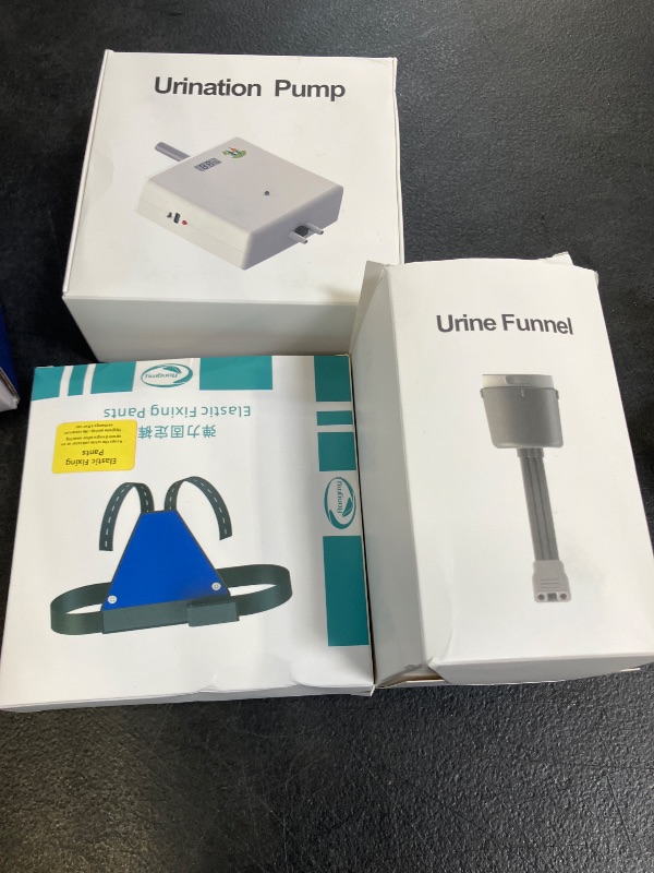 Photo 1 of Electric Male Urine Collector Portable Wearable Urinal Device with Silicone Cup USB Rechargeable Pump for Elderly and Outdoor Use