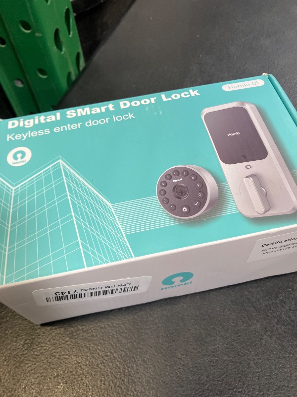 Photo 1 of Keyless Entry Door Lock Deadbolt With Keypad,Smart Door Locks For Front Door,Electric Door Locks For Front Door With 2keys&App Control,Auto Lock Smart Deadbolt,Easy Installation Smart Door Lock,Silver