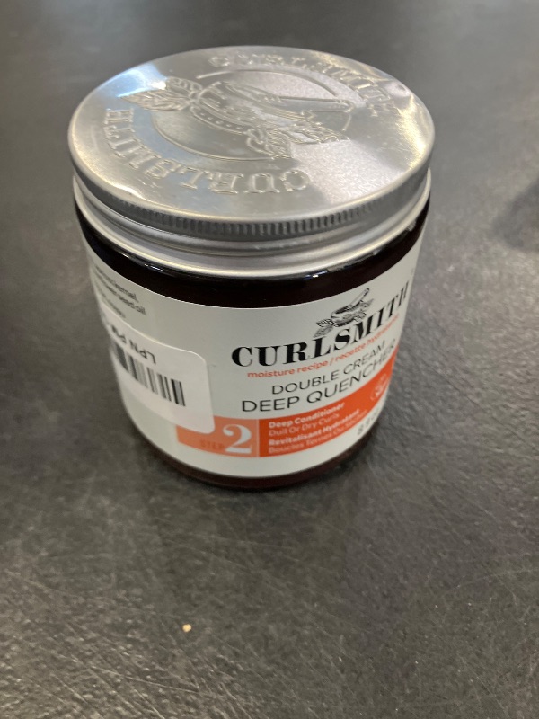 Photo 1 of Curlsmith Double Cream Deep Quencher - Deep Conditioning Mask for Curls, Hydrating and Detangling, For All Curl Types, Vegan & Cruelty Free (8 oz)